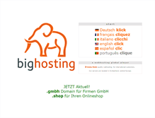 Tablet Screenshot of bighosting.biz