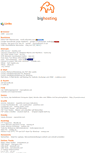 Mobile Screenshot of links.bighosting.biz