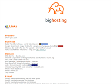 Tablet Screenshot of links.bighosting.biz